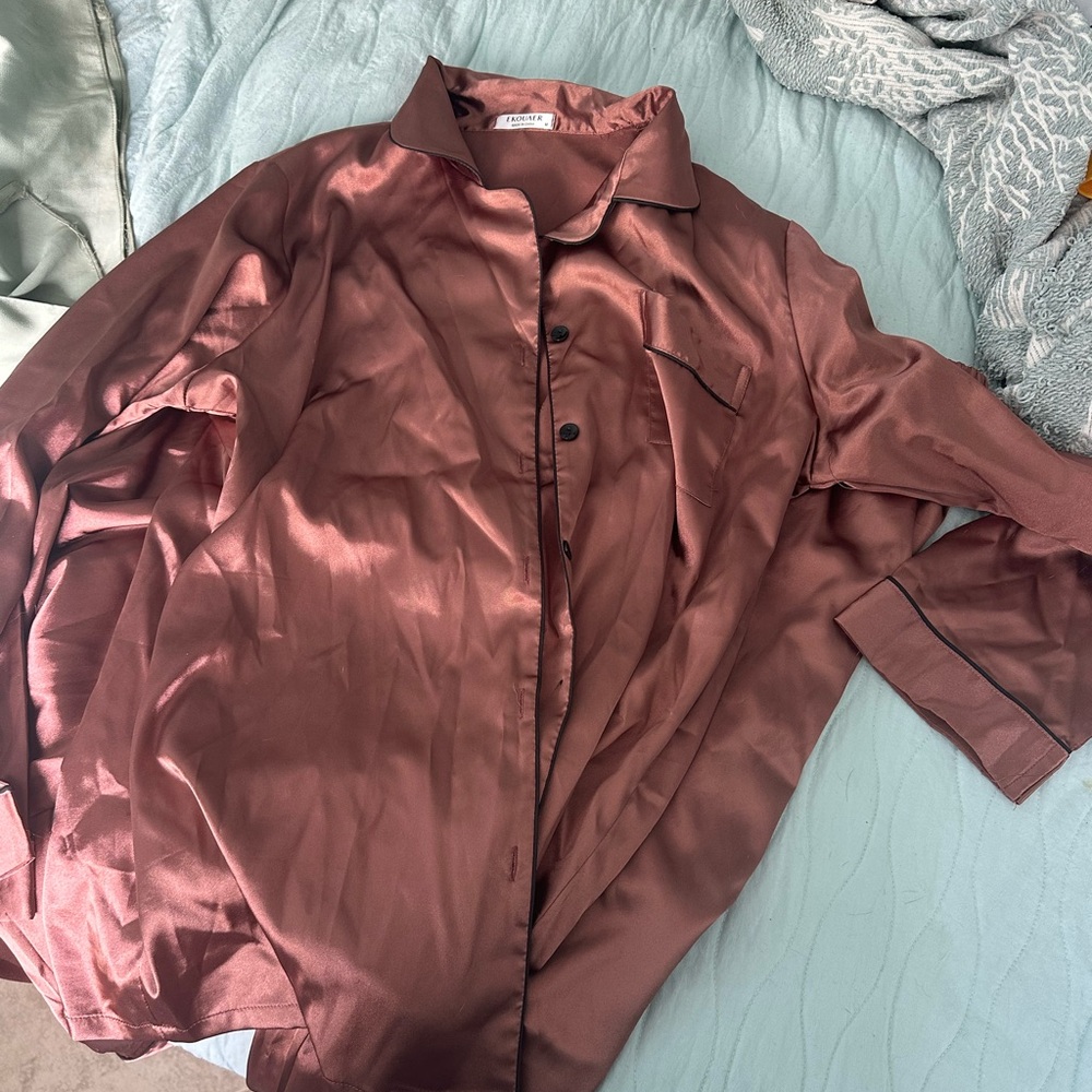 Satin pj set